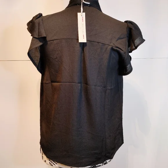 Ruffle sleeve blouse - Picture 7 of 10